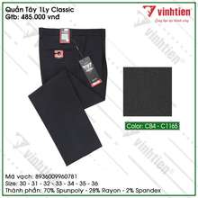 Quần Tây Nam Công Sở 1Ly Classic Form