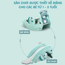 Cầu Trượt Cho Bé - Cầu Trượt Bập