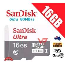 Thẻ nhớ MicroSDHC 16GB Ultra Class 10 -