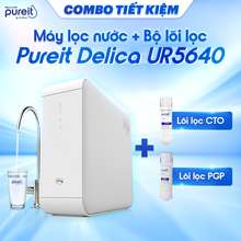 Unilever Combo Tiết Kiệm Máy Lọc Nước Pureit Delica Ur5640 Và Lõi Lọc Cto Lõi Lọc Pgp Hàng Chính Hãng