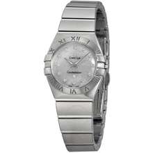 Omega Pre Owned Constellation Diamond Mother Of Pearl Dial Ladies Watch 123 10 24 60 55 001