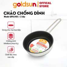 Chảo inox chống dính đáy từ 3 lớp sử 