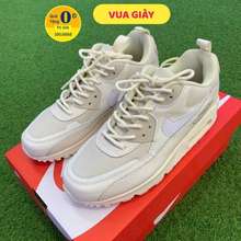 Giày _Nike Air Max 90 Trắng Kem Bản S.Cấp