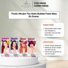 Thuốc Nhuộm Tóc Gội Nhuộm Hello Bubble