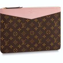 Túi Cầm Tay Nữ LV Daily Pouch Rose Poudre