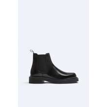 Giày boots da nam Zara authentic SQUARE TOE