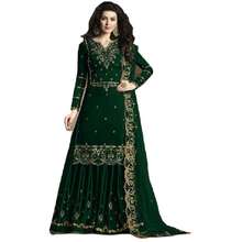 Indian Pakistani Ethnic Wear Silk Plaazo Salwar