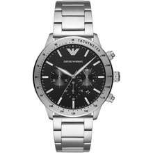 Emporio Mens Quartz Thép Không Gỉ Quay Số