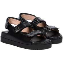 Dép Sandal Nữ With Mini Double G In Black Màu 