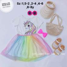 Váy Xòe Tutu Unicorn Hồng Hm Size 1.5-8Y,