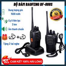 Bộ Đàm Bf-888S Khoảng Cách 3-5 Km Với 16 