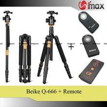 Chân máy ảnh Tripod/ Monopod Q-666 + Remote