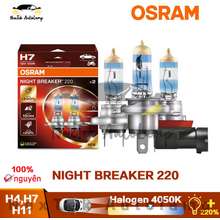 Night Breaker 220 H4 H7 H11 12V 55W 3900K Tăng