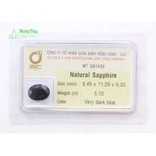 Đá Sapphire kiểm định - Natural Sapphire - 