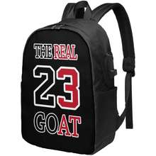 23 Basketball God Laptop Backpack For Women Men