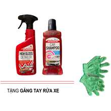 COMBO TẶNG KHĂN LAU XE Bộ sản phẩm chăm 