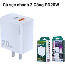 [SẠC NHANH] Bộ sạc nhanh PD 20W Nhiều