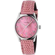 Gucci Đồng Hồ Nữ YA126586 Quartz G-Timeless Pink Dial Màu Hồng