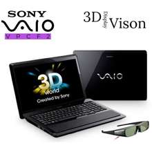 Sony Laptop 3D Vaio VPCF2 Core i7 8gb ram 256gb SSD vga rời Nvidia 540GT màn 17” Full HD hiển thị 3D kèm theo kinh 3D chính hãng