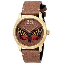 Gucci Đồng Hồ Nữ G-Timeless Butterfly YA1264063 Màu Nâu