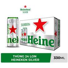 Thùng 24 Lon Bia Heineken Silver