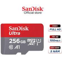 Thẻ Nhớ Micro Sd Ultra 256Gb 100Mb/S Class10