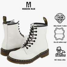 Giày Boots Cao Cổ Màu Trắng Dr. Martens