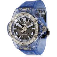 Hublot Pre Owned Big Bang One Click Diamond Skeleton Dial Ladies Watch 465 Jl 4802 Rt 1204