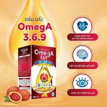 Dầu Gấc Omega 369 3.6.9 Coenzyme Q10 Giúp