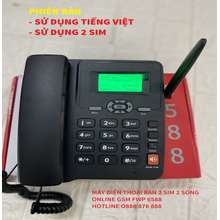 ☎️ Điện Thoại Bàn GSM FWP 6588 Lắp