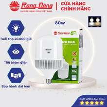 Bóng Đèn Led Bulb Trụ 80W Nhôm Đúc, Siêu 