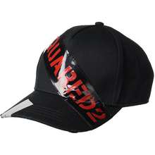 Mũ Logo Tape Black Baseball Cap Màu Đen