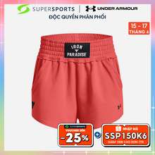 Under Armour Quần Ngắn Thể Thao Nữ Project Rock Terry - 1363445-690