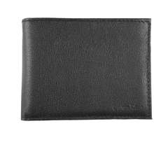 Calvin Klein Men 39 S Pebble Leather Passcase Bifold Wallet Black Pebble