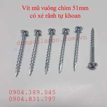 Vít Gỗ Mũ Vuông Chìm (Kreg Oem), Vít Khoan 