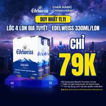 Lốc 4 lon Bia Tuyết - 