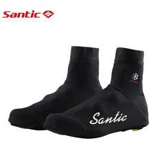 Winter Fleece Windproof Men Cycling Shoes Covers