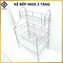 Kệ bếp INOX cao cấp cầu thang cong 3