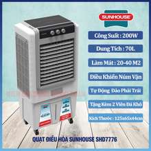 Quạt Điều Hòa, Quạt Hơi Nước Sunhouse 