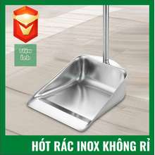 Ky Hót Rác Inox Thép Không Rỉ Tay Cầm