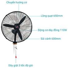 Quạt Treo Công Nghiệp T-24Cn Động Cơ