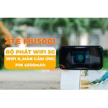 Bộ Phát Wifi 5G Mu5001 Wifi 6, Màn Hình