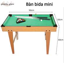 Bàn Bi-A Mini Bằng Gỗ Đa Năng Cho Trẻ Em 