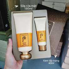 Set Sữa Rửa Mặt Whoo Gongjinhyang Facial