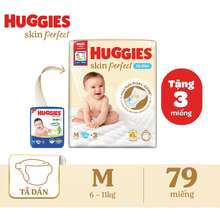 (Thêm 3 Miếng )Tã Bĩm Dán Huggies SKIN