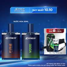 Nước Hoa Xmen 50Ml - 2 Mùi Hương Nam Tính