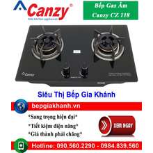 [HCM]Bếp gas âm 2 vùng nấu CZ 118 bếp