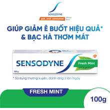 Kem đánh răng Fresh Mint 100g giúp giảm ê 