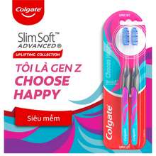 🍒 Bộ 2 Bàn Chải Đánh Răng Slim Soft