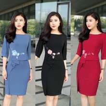 Đầm Peplum Bèo Lệch